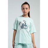Kappa Kız Çocuk Yeşil T-Shirt - 7 - 8 Yaş