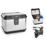 Kappa KMX500 Motosiklet Çantası Alüminyum 50 Lt Keçe İç Astar