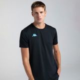 Kappa Kombat Elabo Erkek Siyah Günlük T-Shirt 331S77W.005 - Siyah - Siyah