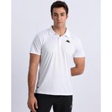 Kappa Kombat Poly Polo Erkek Beyaz Regular Fit Polo Yaka Tişört