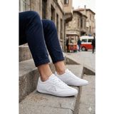 Kappa KP-2081 Romana Rahat Orijinal Ürün Erkek Spor Sneaker Ayakkabı - Beyaz