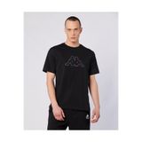 Kappa Logo Brian T-Shirt Erkek Siyah Regular Tişört