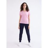Kappa Logo Cabou Kadın Şeker Pembe Regular Fit Tişört - XS
