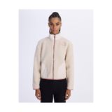 Kappa Logo Felax Tur Kadın Beyaz Comfort Sherpa Mont