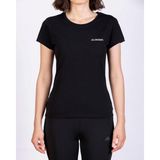 Kappa Logo Jendy Kadın Siyah Regular Fit Tişört %95 Pamuk Nefes Alabilir Kumaş