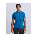 Kappa Logo Maltax 5 Mss Erkek Mavi-beyaz-fıstık Yeşili Regular Fit Polo Yaka Tişört