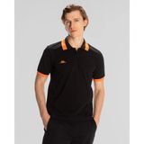Kappa Logo Neon Erkek Polo T-Shirt - Siyah