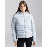 Kappa Logo Riju Kadın Gri Regular Fit Şişme Mont
