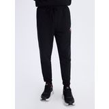 Kappa Siyah Erkek Comfort Fit Düz Eşofman Altı 351X5ZW AUTHENTIC ITALY PANT