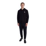 Kappa Siyah Erkek Regular Fit Desenli Zip Ceket 351W4XW AUTHENTIC FRANZ FULL Zip, M