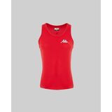 Kappa Survivor Woman Poly Tank 5 Kadın Kırmızı Atlet - XS