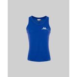 Kappa Survivor Woman Poly Tank 5 Kadın Mavi Atlet - XS
