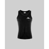 Kappa Survivor Woman Poly Tank 5 Kadın Siyah Atlet - XS