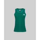 Kappa Survivor Woman Tank 4 Kadın Yeşil Atlet - XS
