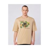 Kappa Tarsty Tee Erkek Bej Comfort Tişört