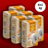 Kappadokia 1 kg Atalık Kızıl Buğday Unu (6 adet)