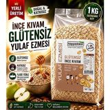 Kappadokia Ince Kıvam Glütensiz Yulaf Ezmesi. Ekonomik Boy - 1 kg