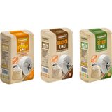Kappadokia Siyez Unu 1 kg + Kavılca Unu 1 kg + Spelt Kızıl Buğday Unu 1 kg Türkiye Menşeli Taş Değirmede Öğütülmüş - 3 kg