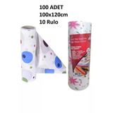 Kapris 100x120cm Kullan At Masa Örtüsü 12 Metre 100 Adet(10 Rulo) Ekonomik Set