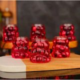 Kapris Boncuk Kahve Yanı Bardak 6'Lı Mini Üzüm Bardak 75 Ml 8528