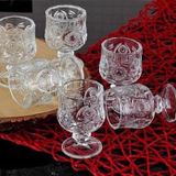 Kapris Kristal 6 Lı Kahve Yanı Bardağı