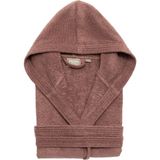 Kapşonlu Bornoz - L - XL - Kahverengi