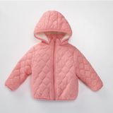 Kapşonlu Kız Mont 50141 - Pembe - 2 Yaş