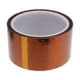 Kapton Tape 60 mm 30 Metre Bronz Renk Yanmaz Bant Mükemmel Isı Yalıtımı ve Düşük Akım Özellikleri