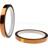 Kapton Tape Yanmaz Bant 10 mm 30 Metre Poliimid Malzemeden Yüksek Sıcaklık Dayanımı ile