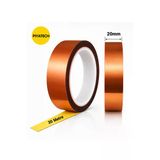 Kapton Yanmaz Bant Yüksek Isıya Dayanıklı Isı Bandı 20 Mm X 30 Metre