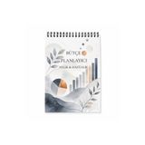 Kapudan Aylık & Haftalık Bütçe - Birikim Planlayıcı / A5 Boyut PVC Kaplama Karton Kapak