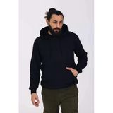 Kapüşonlu İçi Polarlı Regular Kalıp Erkek Sweatshirt Kırmızı