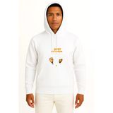 Kapüşonlu Kurtlar Vadisi İki Dost İki Deli Kurşun Gibiyiz Göğüs Tasarımlı Unisex Sweatshirt