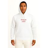Kapüşonlu Stellar Echo Anime Göğüs Baskılı Unisex Sweatshirt