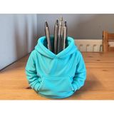 Kapüşonlu Sweatshirt Tasarımlı Yaratıcı Masaüstü Kalemlik ve Düzenleyici - Ofis ve Okul İçin Eğlenceli Hediyelik Aksesuar Hoodie Pen Pot