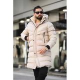 Kapüşonlu Uzun Erkek Şişme Mont 1150