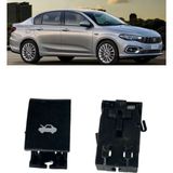 [kaput Içten Açma Kolu Mandalı 2013-2024 Fiat 500X Fiat Egea Sedan Cross Dodre Ram Charger 52064575] - Siyah