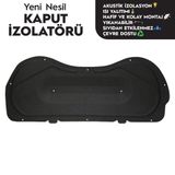 Kaput İzolatör Keçesi, Isı ve Ses Yalıtım Kaput Halı Kaplaması (Opel Corsa F Motor Kaput Altı izolatörü (2020 Sonrası))