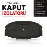 Kaput İzolatör Keçesi, Isı ve Ses Yalıtım Kaput Halı Kaplaması (Renault Clio 2 Symbol Sedan Kaput İzolatörü (2002 - 2012 Arası))