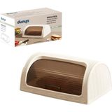 Kar Beyaz Ekmek Dolabı Kutulu Sürgülü Kapak 420X274X180MM (5264) - Gri