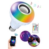 kar-bul Akıllı-bluetooth Hoparlörlü-rgb Müzikli Led Disco Ampul (KUMANDA DAHİL)