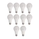 kar-bul Kaliteli 10w E27 Duy Led Ampul Beyaz Işık 6500 Kelvin 900 Lümen 10 Adet
