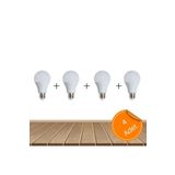 kar-bul Led Ampul Beyaz Renk 10 Watt Tasarruflu 4'lü Paket