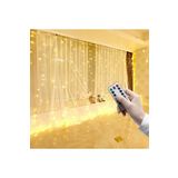 kar-bul Led Kumandalı 8 Ayrı Moda Sahip Perde Led Peri Led Usb 2.5 X 2.5
