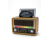 kar-bul Nostalji Görünümlü Rt 769 Radyo Bluetoothlu Usb; Sd Card Mp3 Çalar Radyo Müzik Kutusu