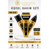 kar-bul Profesyönel Saç Sakal Yanak Ense Burun Kılı Alma Traş Makinesi 3 in1 Pro Model