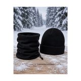 KAR-KIŞ ACCESSORIES 2’Lİ ULUDAĞ SETİ POLAR BOYUNLUK VE TRİKO BERE KIŞLIK SET