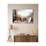 Kar Küresi Cam Tablo 4mm Dayanıklı Temperli Cam Snow globe Glass Wall Art