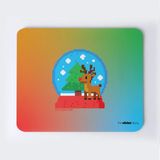 Kar Küresi Pixel Yılbaşı Mousepad