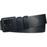 Kar-Pa %100 Deri Siyah Tokalı Kot Pantolon Kemeri 4.5cm; Siyah - 135 cm